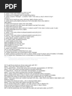 Complete SQL Commands