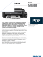 Epson Workforce M100 Bitmeyen Kartuşlu Mono Yazıcı