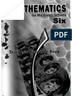 Mathematics For Maldivian Schools Six Teachers Resource Book