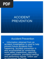 Accident Prevention