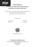 Download ETOLOGI MAKALAH by Nurani Attaukhidah Azyyati SN133767667 doc pdf