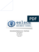 IBL Final Exam - Eslsca 33D
