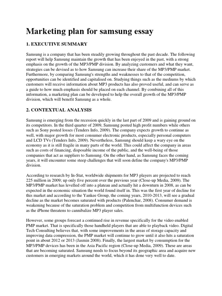Essay on Marketing Planning | Marketing Management