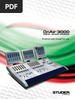 Studer OnAir 3000 Brochure 1111 LR