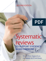 Systematic Reviews To Support EBM (2nd Edition, 2011)