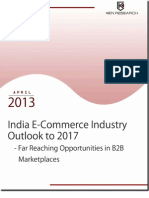 Indian E-Commerce Industry Outlook 2017