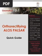 PCI Geomatica - Palsar Tutorial