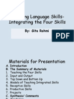 Teaching Language Skills - Intergrating The Four Skills