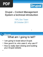 Drupal Introduction Technical