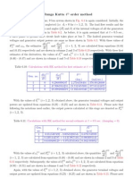 6.3.7 Example with Runga Kutta 4 order method: dδ dt dω dt δ ω