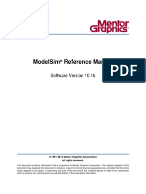 Modelsim CMD Reference | PDF | Bracket | Array Data Type