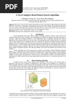 A Novel Adaptive Rood Pattern Search Algorithm: Vanshree Verma, Sr. Asst. Prof. Ravi Mishra