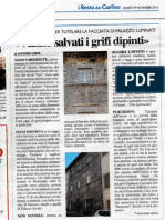 Salvare Palazzo Luminati (Vanno salvati i grifi dipinti)