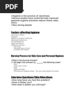Download Hygiene Student Outline by dlneisha61 SN13378517 doc pdf