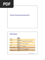 Network Programming Using Sockets: Message Layers