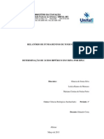 Determinação de Ácido Hipúrico em Urina Por HPLC