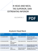 Pleno Anatomi Head and Neck, Extremitas Superior,