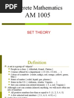 Discrete Mathematics: Set Theory