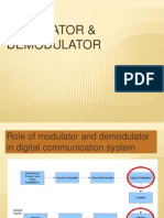 Modulator and Demodulator