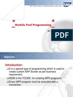 module pool programming