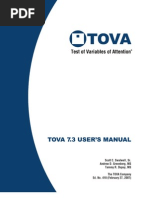 TOVA 7.3 Users Manual 2007-02-27