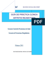 Artritis Reumatoide Guias Essalud 2011
