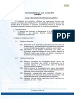 Lineamientos de Seminario 2013 PDF
