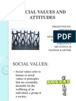 Social Values and Attitudes Explained