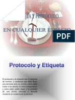 Etiqueta y Protocolo