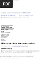 Download El Libro Para Principiantes en Node by Rodolfo Torres SN133825672 doc pdf