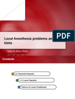 28318184 Hazards of Local Anesthesia