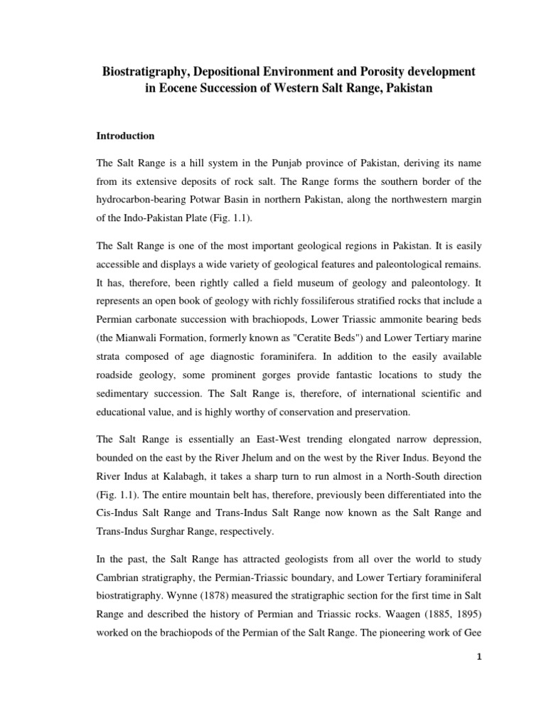 Research proposal geology image