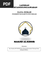 Lpj Dana Hibah Musholla Nurul Hidayah