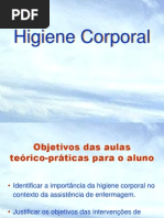 Aula de Higiene Corporal 2012