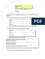 Examen de Decimales Nº 2