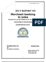 Merchant Banking in India