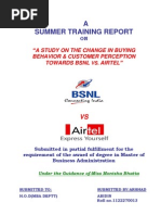 Airtel Vs BSNL - Marketing