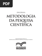 Apostila Da Metodologia de Pesquisa