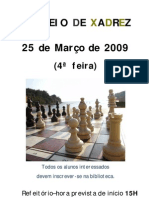 3º Torneio de Xadrez