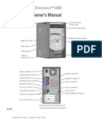 Dell Dimension 3000 Manual