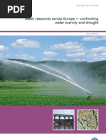 Water Resources Across Europe - EEA Final Report