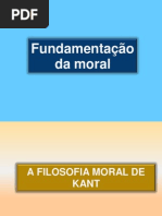 Fundamentação da moral - Kant