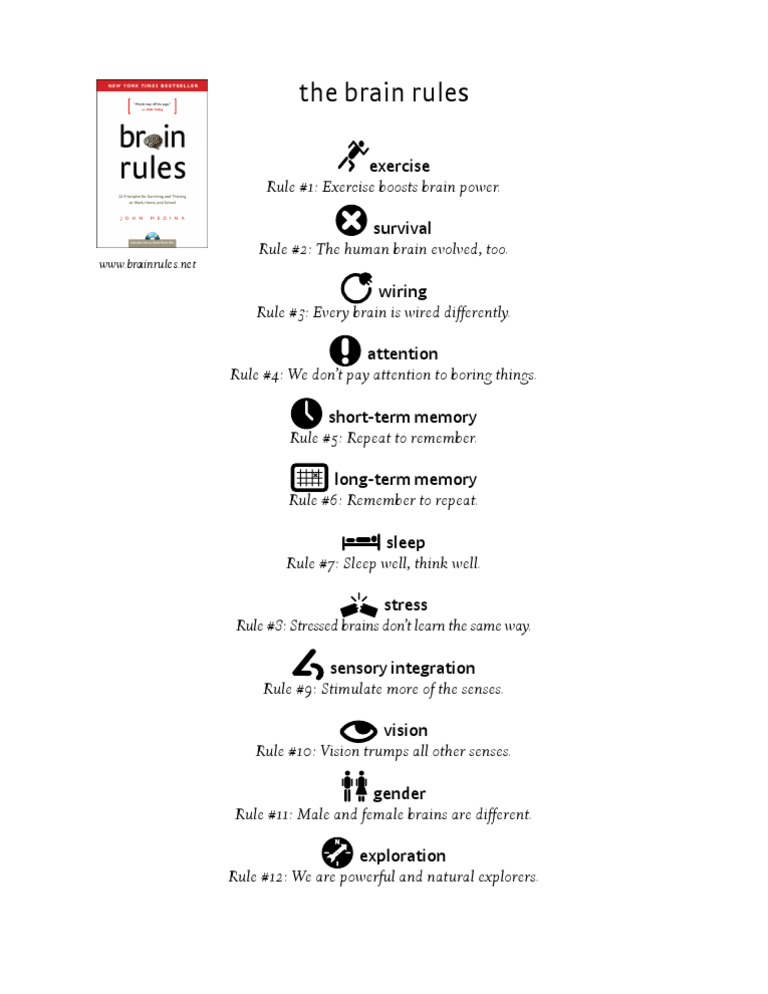12 Principles of Brain Function | PDF