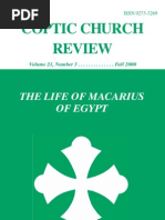 Coptic Church Review 2000 Fall.vol22. no. 3