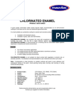 Chlorinated Enamel: Product Data Sheet
