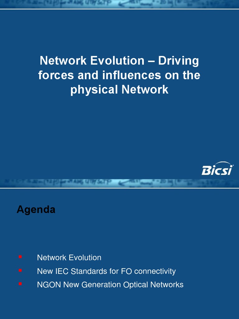 Optical Network Evolution Insights | PDF | Wavelength Division ...