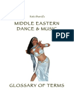 Belly Dance Glossary
