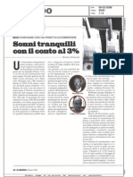 Sonni tranquilli con il conto al 3% (Il Mondo, 08/02/2008)