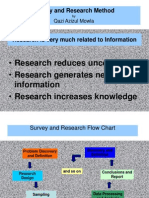 Research Reduces Uncertainty - Research Generates New - Research Increases Knowledge