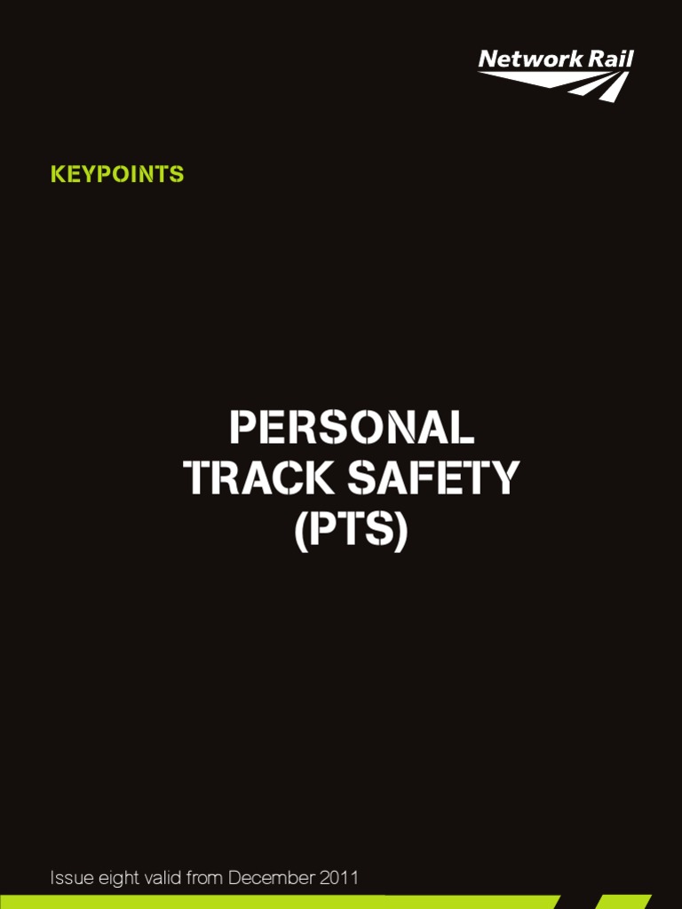 Personal Track Safety PDF Rail Transport Road Transport